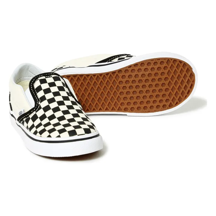 Vans Slip-On Damier | Blanc
