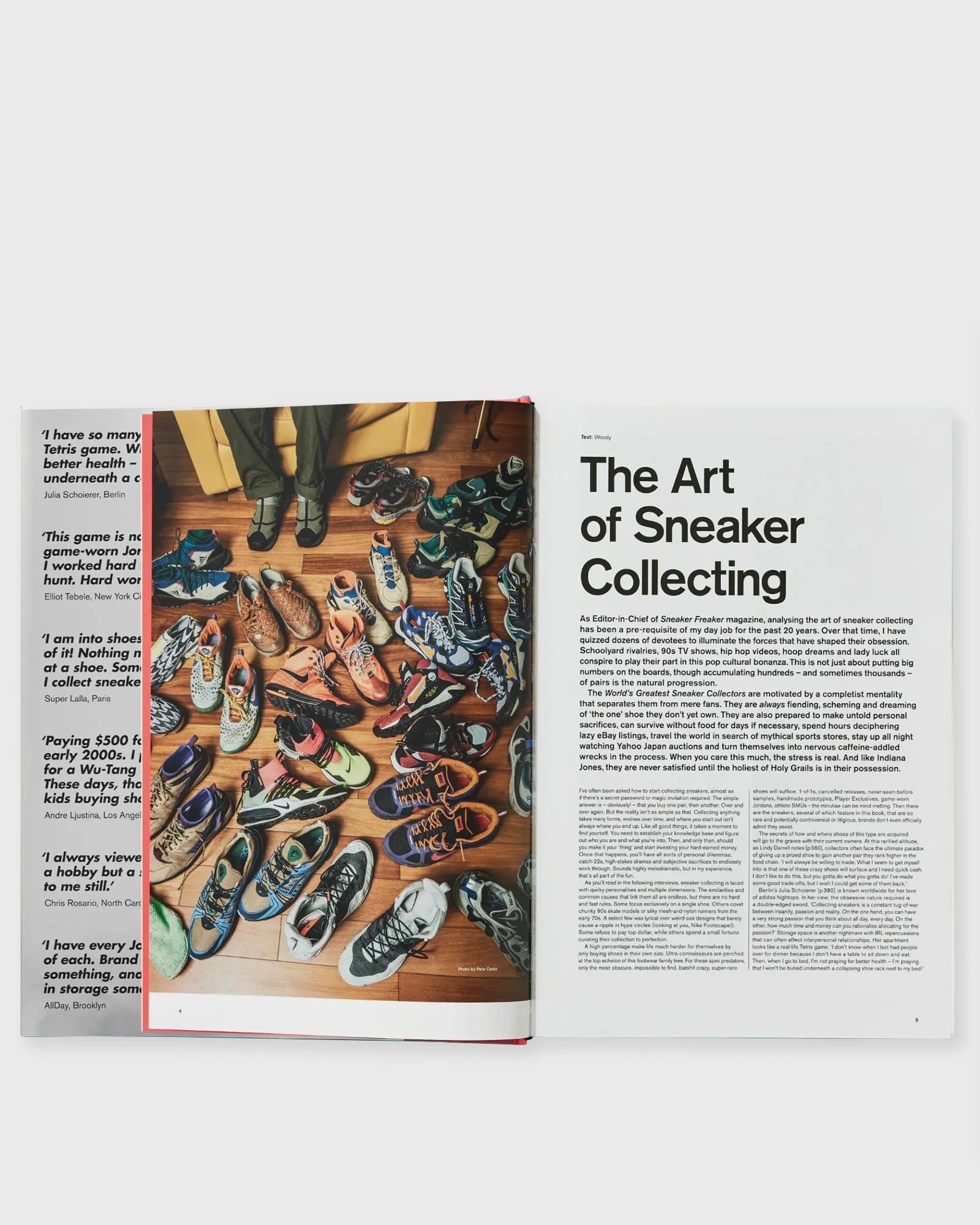 Taschen “World's Greatest Sneaker Collectors” by Simon Wood