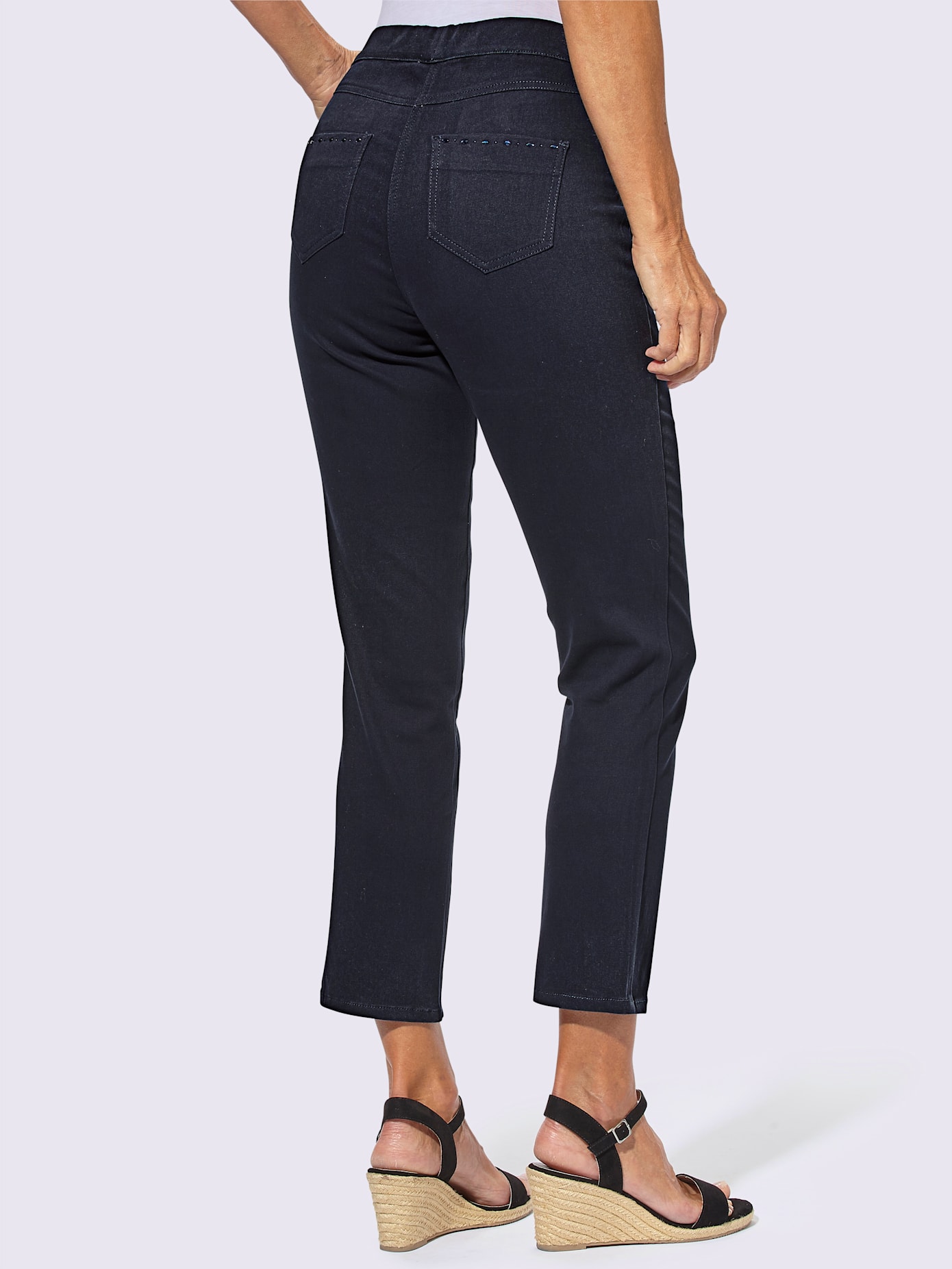 Jean 7/8 96% coton