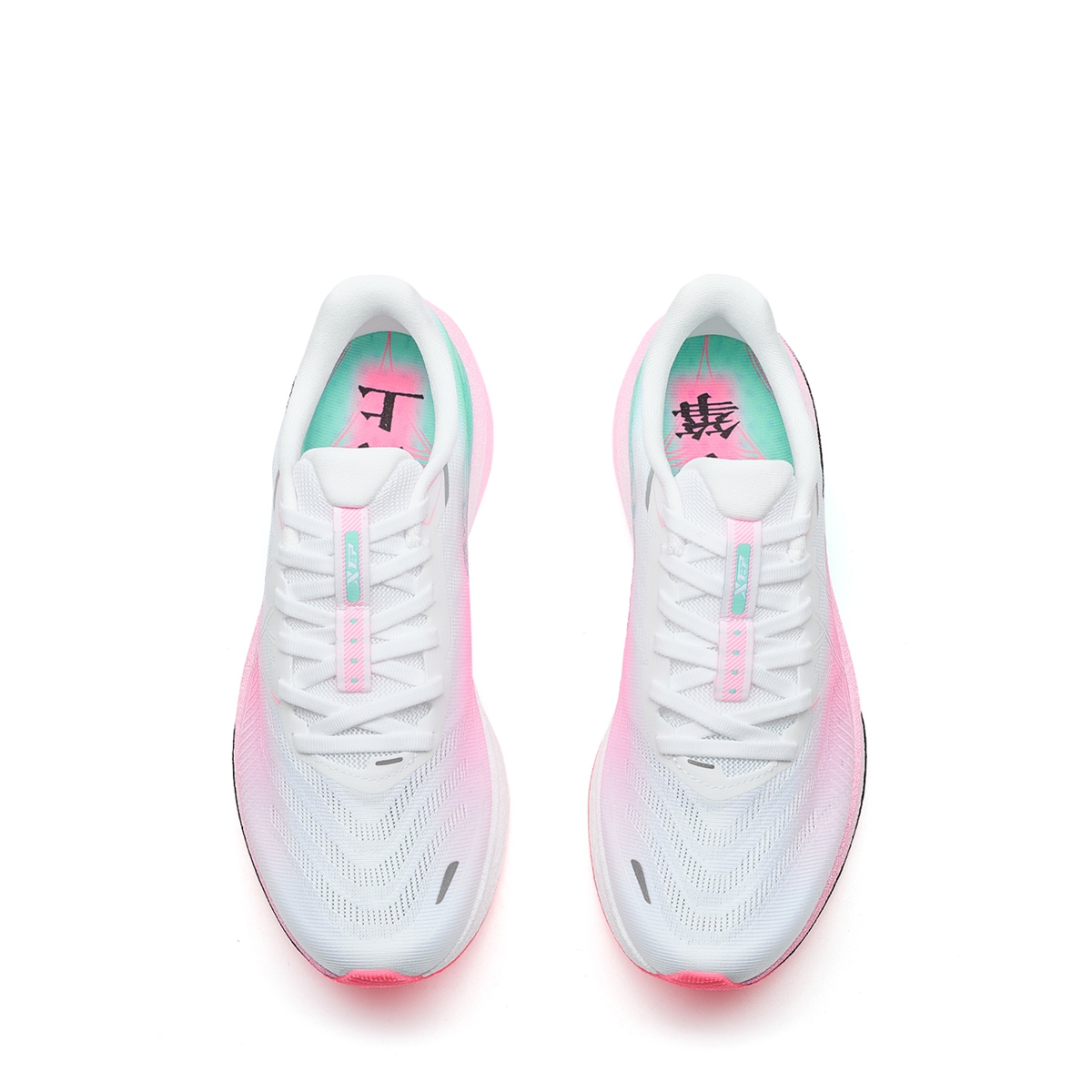 Xtep 360X Lite Womens Classic White/Neon/Green Blue