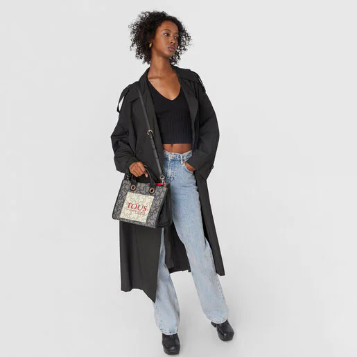Amaya Kaos Icon Multi Black Médio Shopping Mall