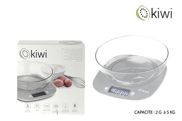 BALANCE CUISINE DIGITALE ET BOL MAXI 5KGS