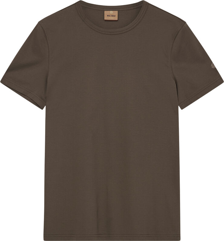 Mos Mosh Gallery MMGPerry Crunch O-Ss Tee Brown latte