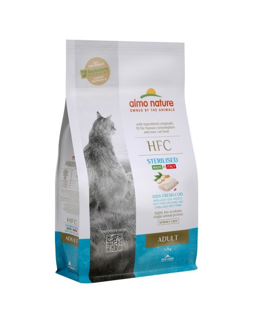 Almo Nature Hfc Adult Sterilized Kabeljauw - Kattenvoer