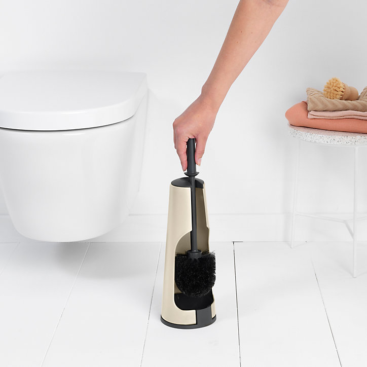 Brosse WC et pot, Beige, Brabantia ReNew