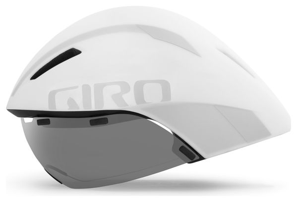 Casque Aéro GIRO AEROHEAD MIPS Blanc Argent 2022
