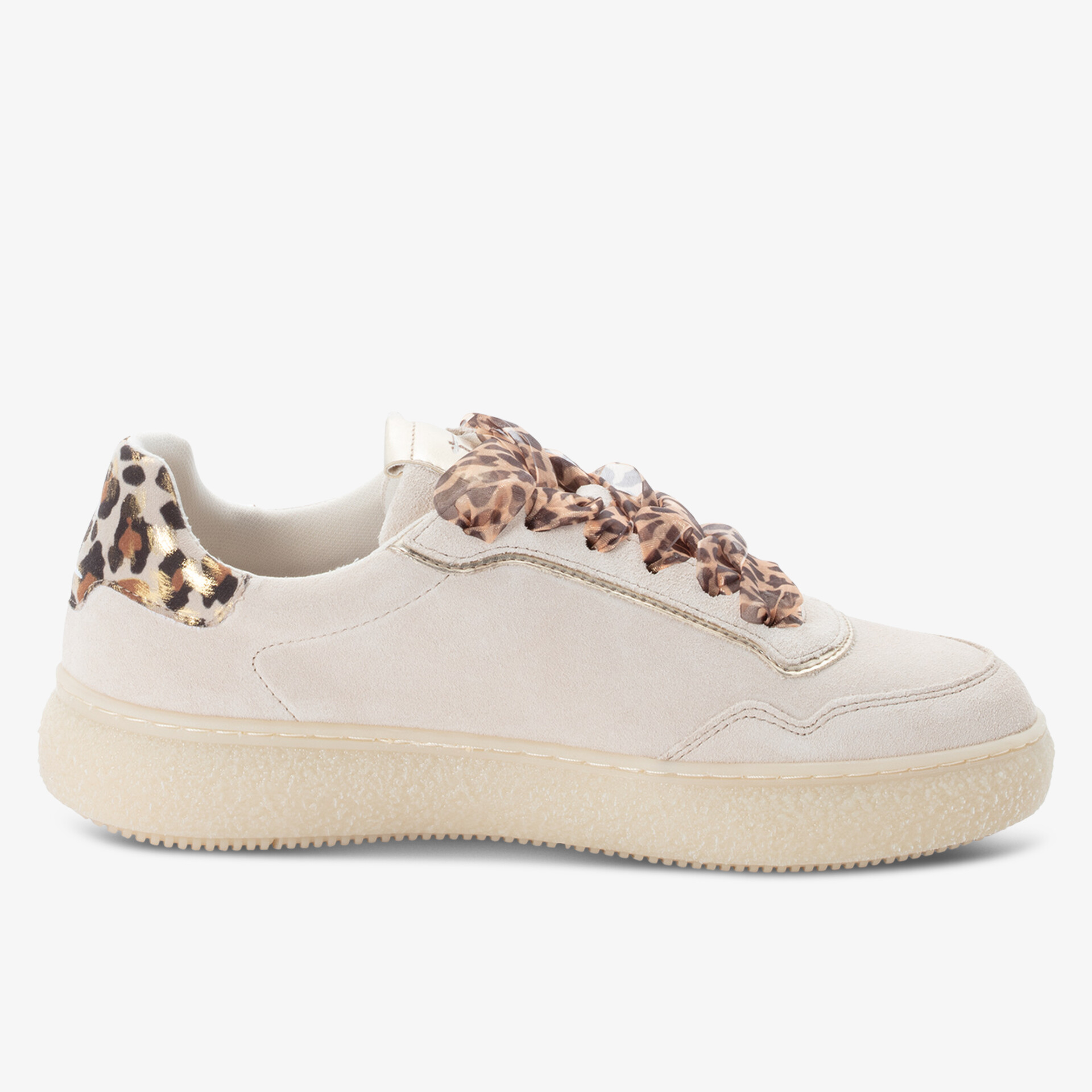 Tamaris Damen Klassische Schnürer beige