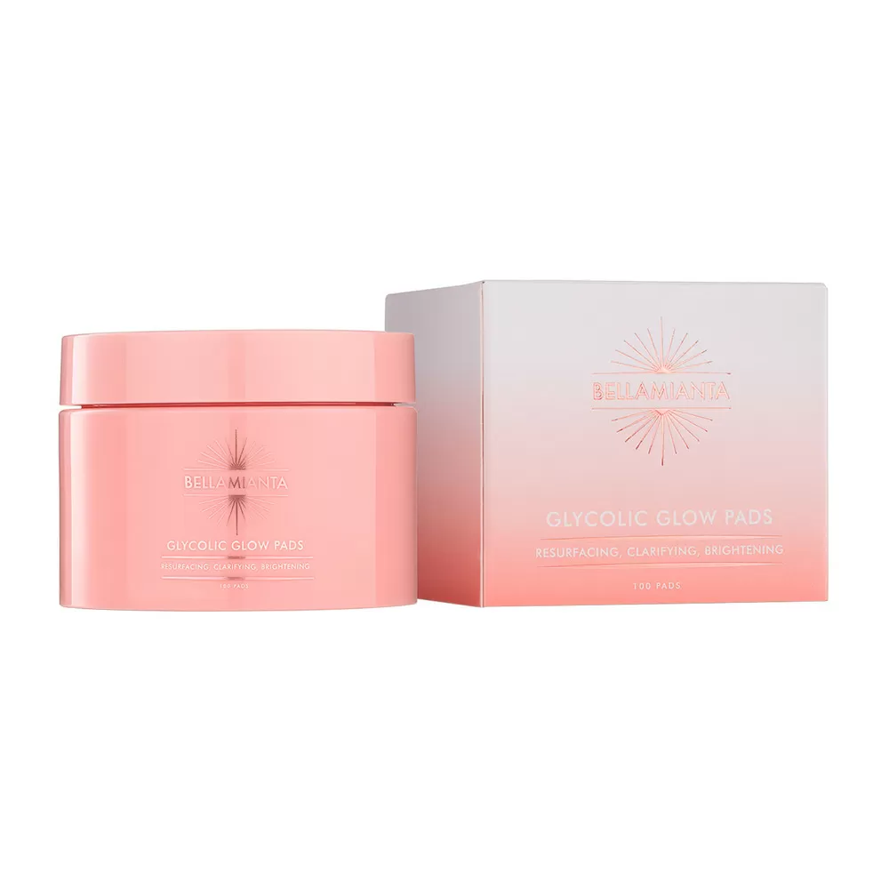 Bellamianta Glycolic Glow Pads - 100 stk.