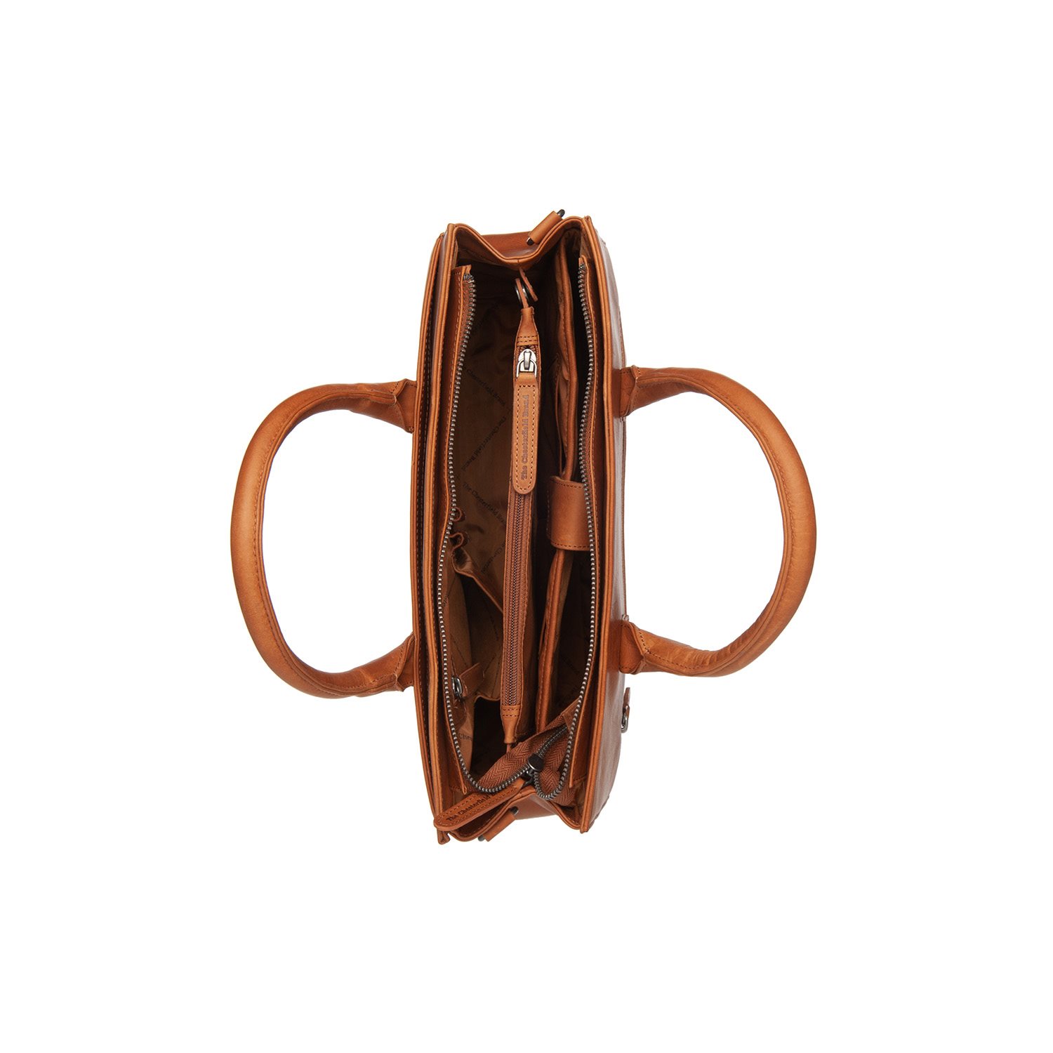 The Chesterfield Brand Rivera Schoudertas cognac