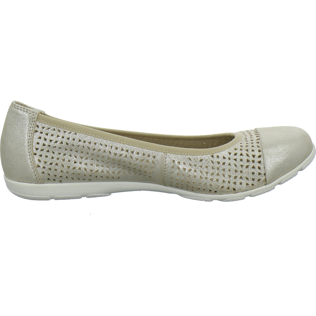Caprice Ballerina u. Pumps Damen Beige