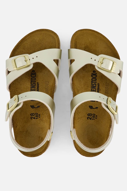 Birkenstock Rio Kids Sandalen goud Imitatieleer