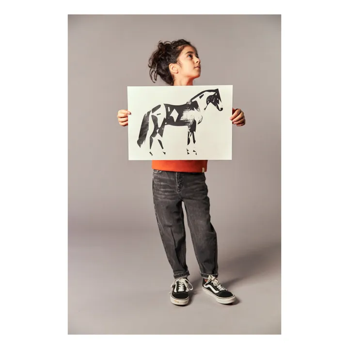 I Dig Denim Jean Coton Bio Benny | Gris anthracite