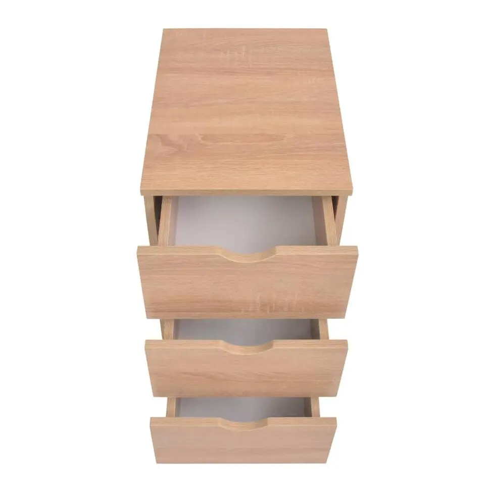 vidaXL - Ladekast - Bruin - Bewerkt hout