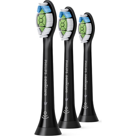 Philips Sonicare W2 Optimal White tandbørstehoveder 3-pak - sort