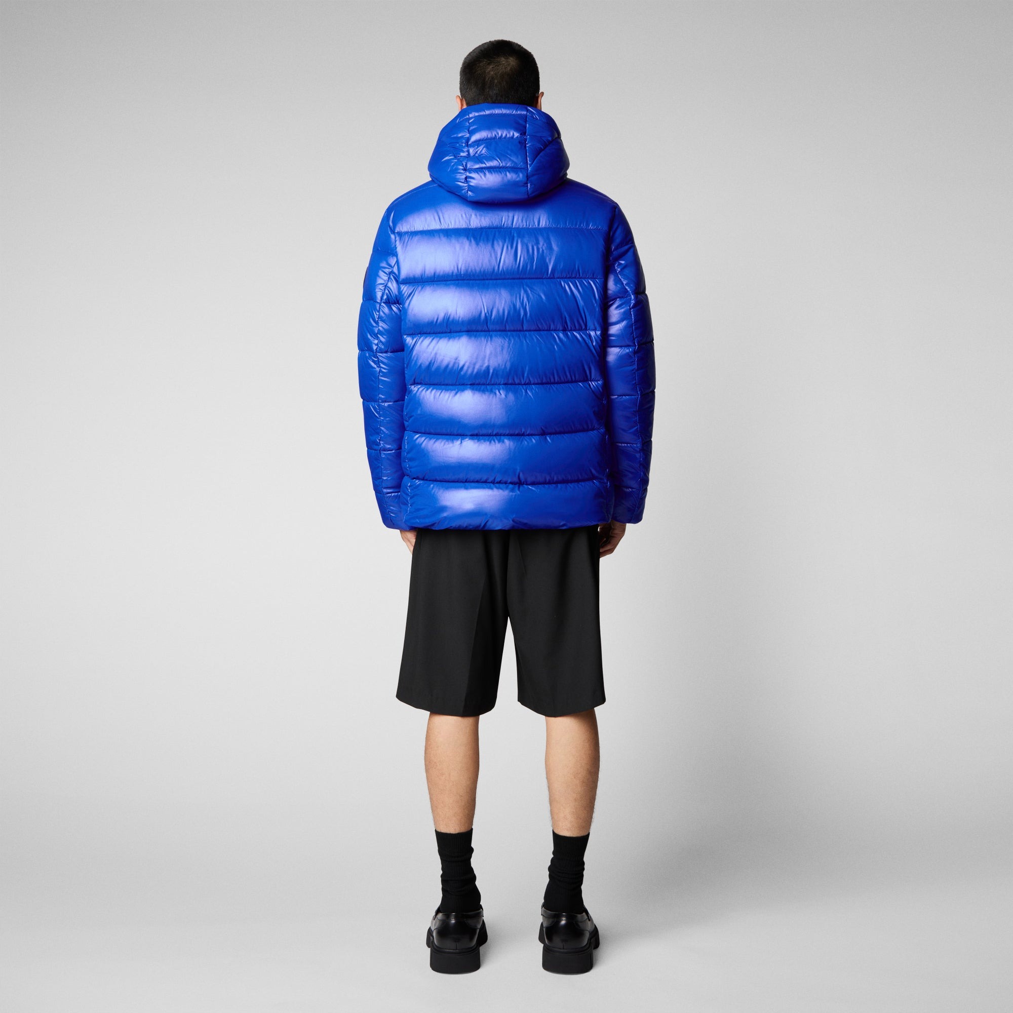 Maxime Hooded Puffer Jacket Herre 90058/Blue Berry