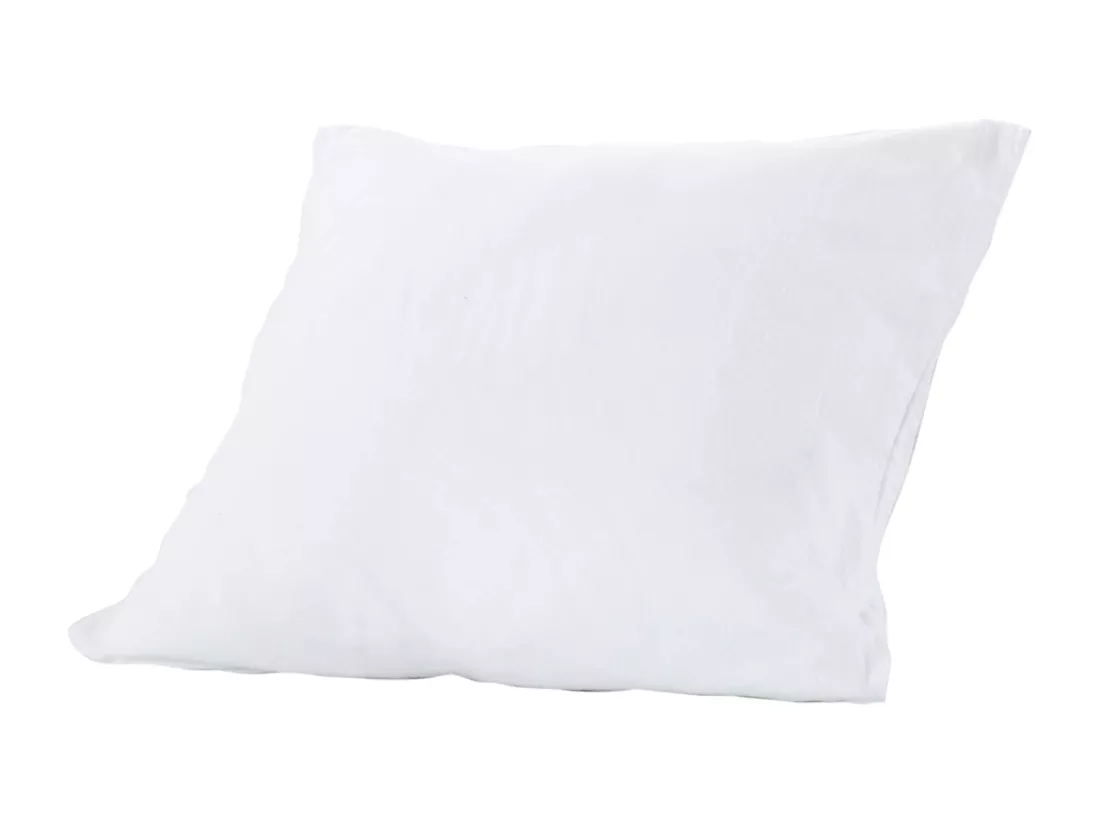 Protège-oreiller molleton coton confortable et absorbant 65x65 cm