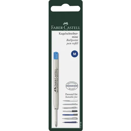 Faber-Castell Kugelschreibermine blau M
