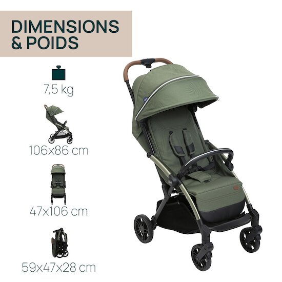 Poussette Goody xplus   Twinkle Green        de               Chicco