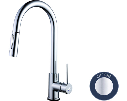 KEO Touch keukenkraan KOROMO chroom