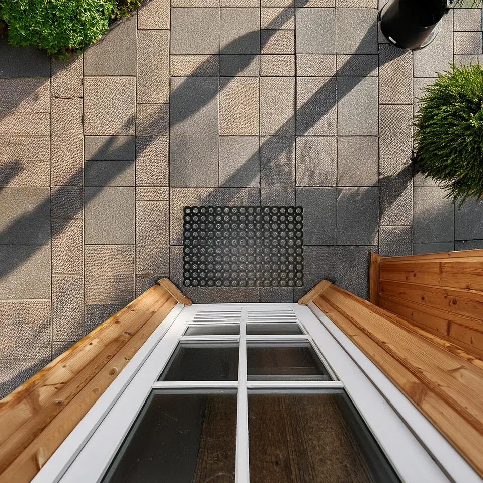 Benson Deurmat - voor buiten - rubber - 60 x 80 cm - Droogloopmat