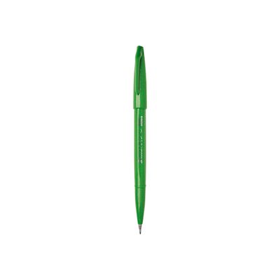 Pentel - Feutre pinceau à pointe souple - vert