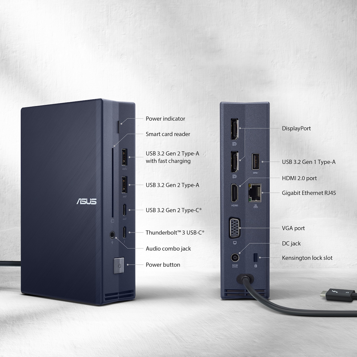 ASUS SlimPro 2 Dock dokkingstasjon for bærbar PC