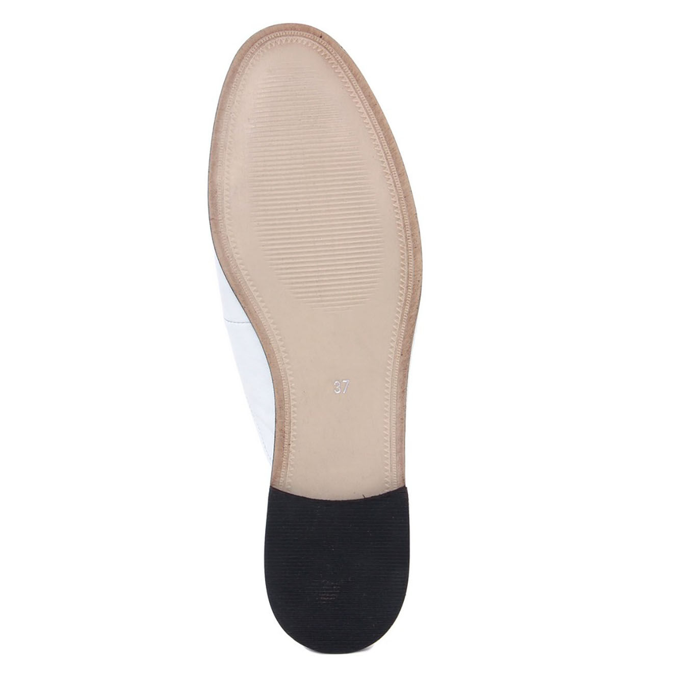 Lab78 Mules en Cuir Rita blanches