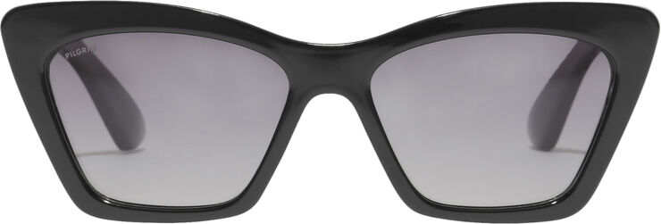 Pilgrim DAKOTA kantet cat-eye solbriller sort Sort