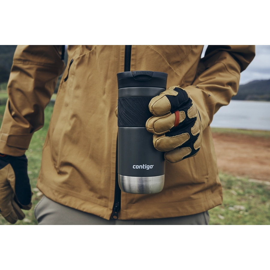 Contigo Thermobecher Byron Sake dunkelgrau