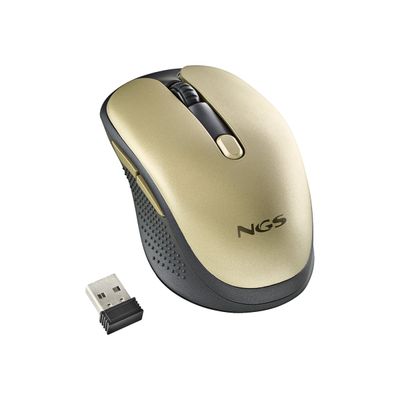 NGS Evo - souris sans fil - silencieuse - or