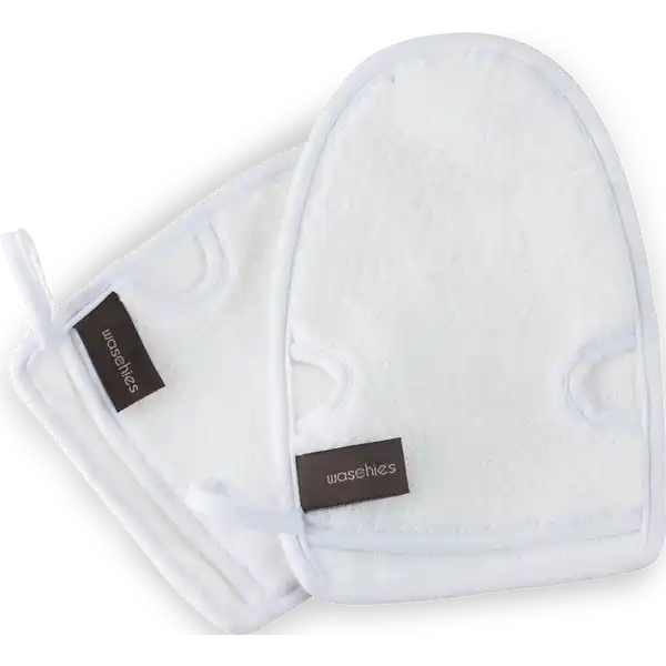 2er Set Schlupfhandschuh weiß