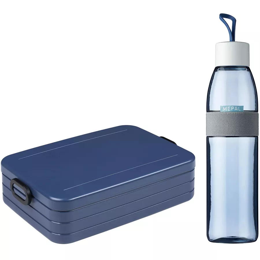 Mepal Lunchset Large Ellipse + TAB 2er Set dunkelblau