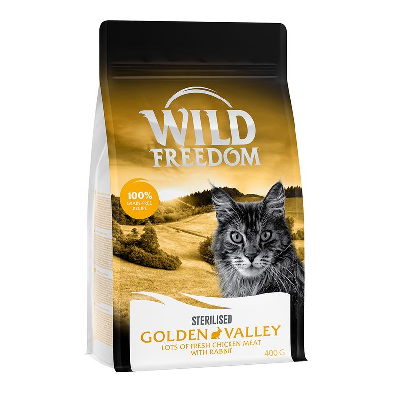 Wild Freedom Adult Golden Valley Sterilised, lapin - sans céréales
