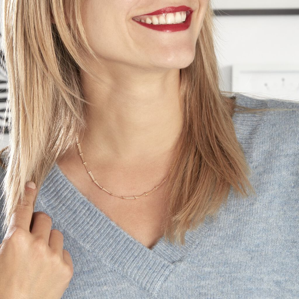 Collier Naria Plaqué Or Jaune