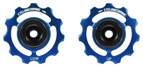 Galets CyclingCeramic 11T pour Dérailleur Sram 10/11V Bleu