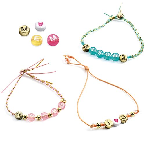 Djeco sieraden maken alfabetkralen