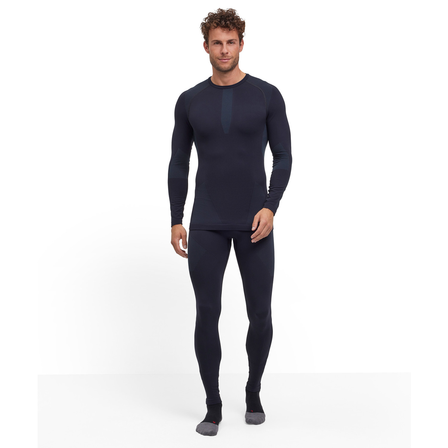 FALKE Warm Longsleeve T-Shirt Heren
