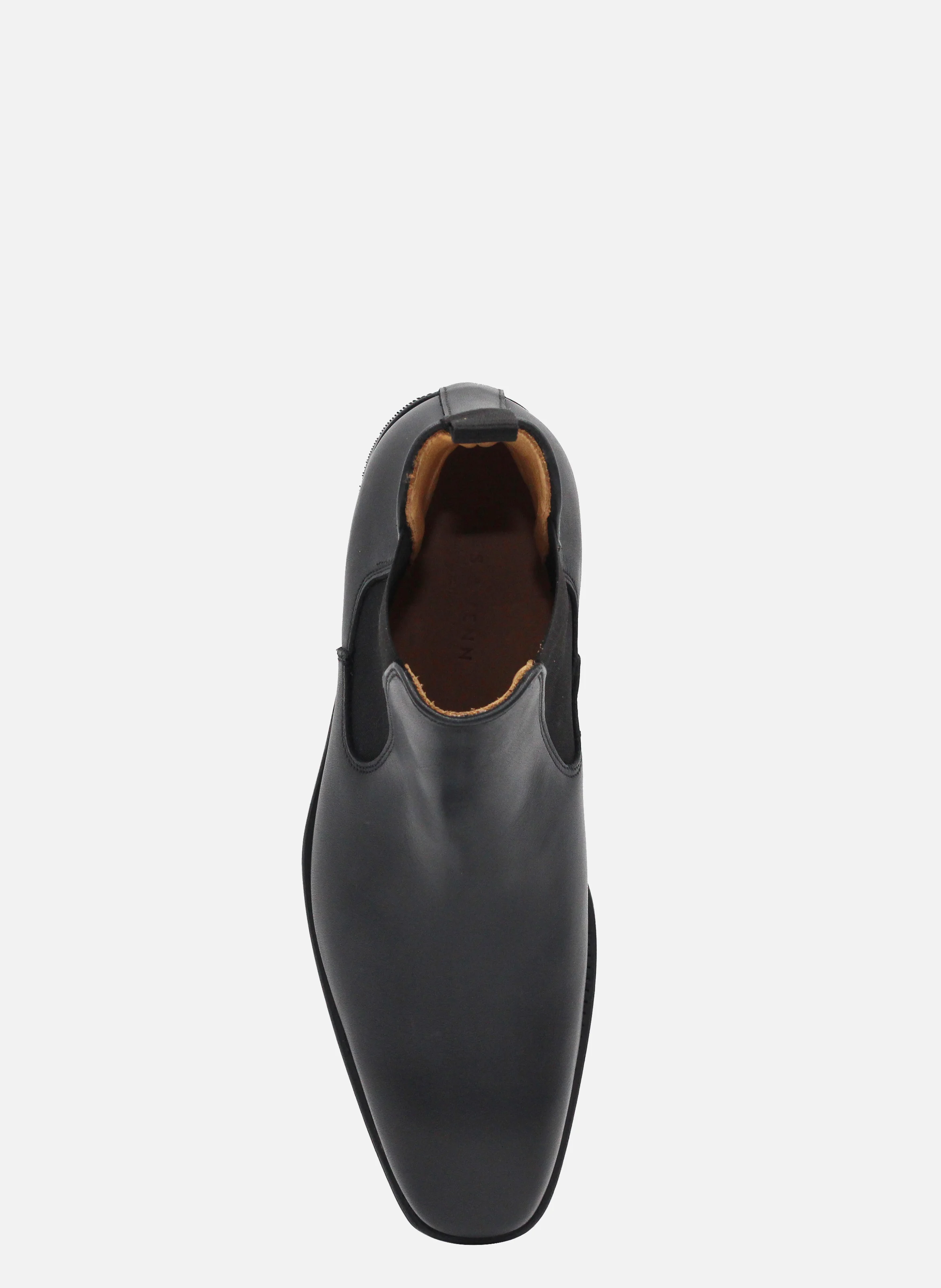 Chelsea boots cuir lisse | Noir