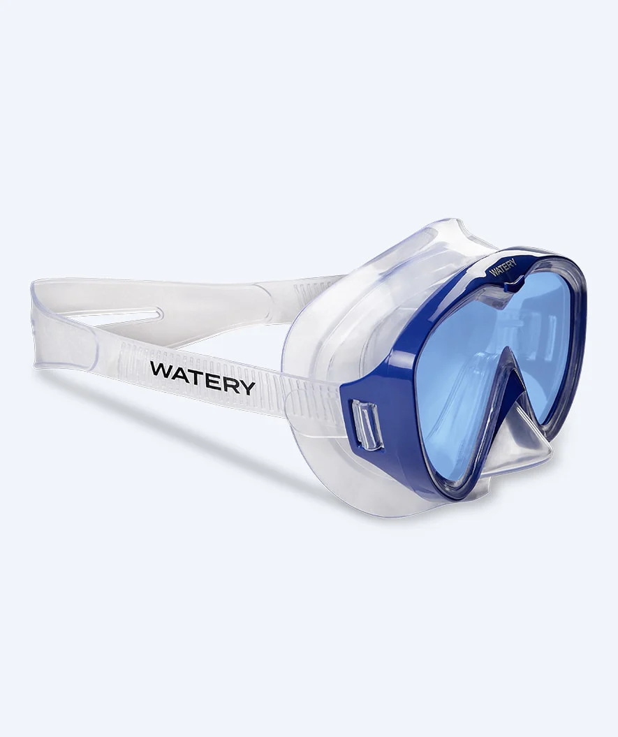 Watery dykkermaske til junior (8-15) - Nerina - Blå/blå