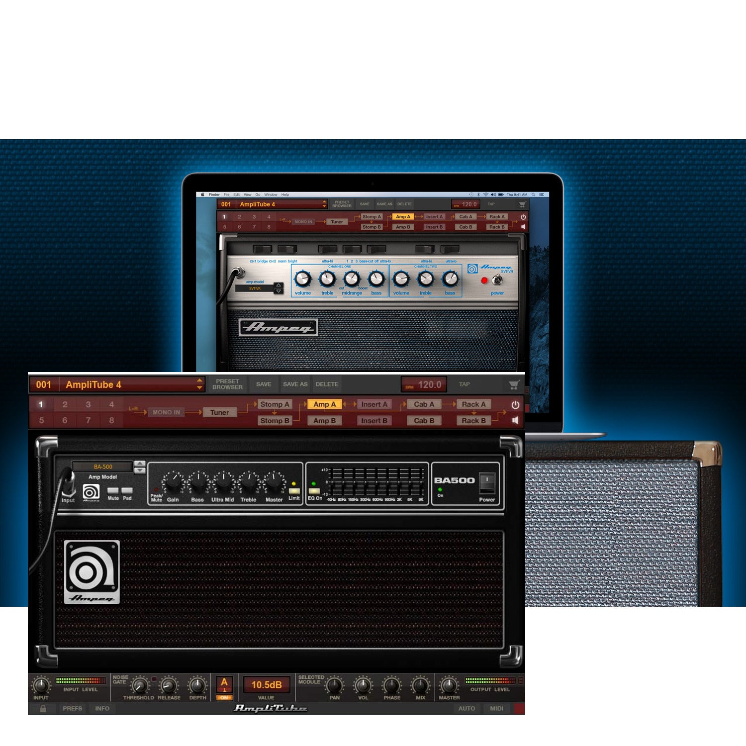 IK Multimedia Ampeg SVX 1 & 2 Bundle (download)