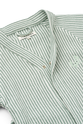 LIEWOOD Bertha Badekåpe Stripe, Peppermint/Creme de la Creme