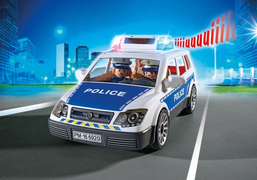 Playmobil City Action - Politibil Med Betjente - 6920