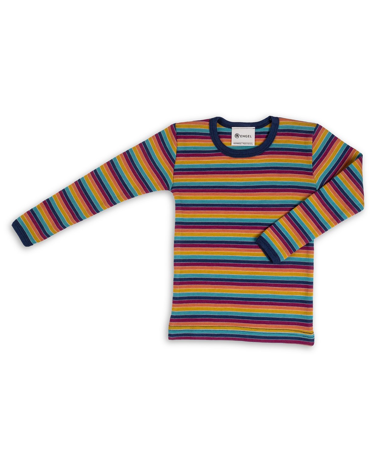 Ulltrøye Langarmet – 70% Merino 30% Silke – Ubehandlet Ull