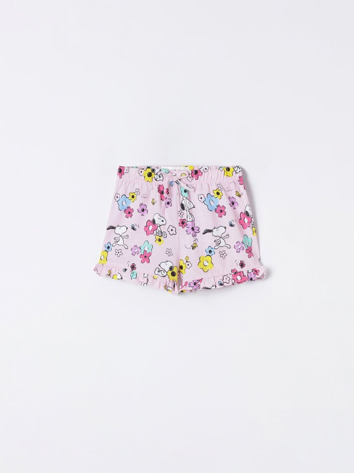 Conjunto de camiseta e shorts Snoopy Peanuts™ - Rosa