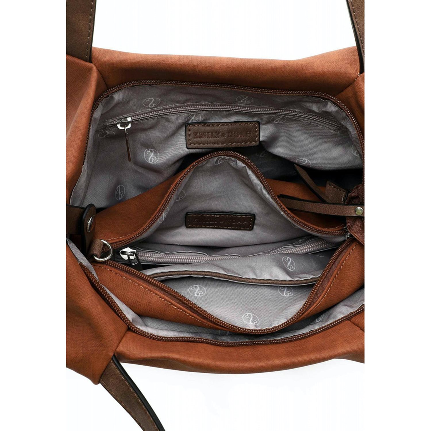 Emily & Noah Elke Cityshopper M cognac