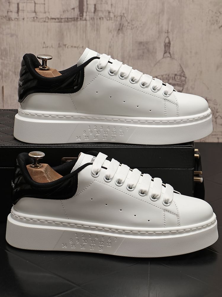 Mr Ozera - Platform Paneel Sneakers