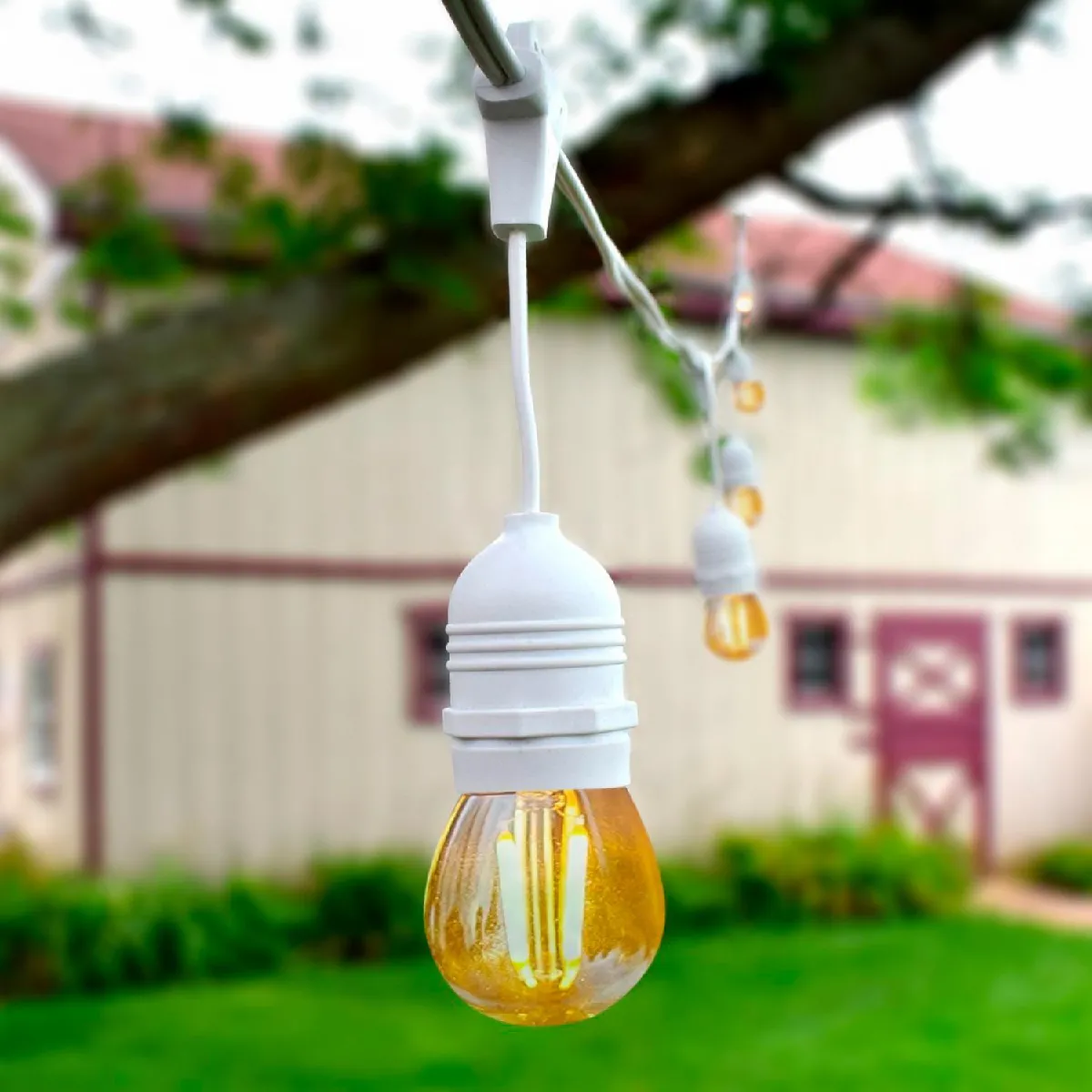 Ledkia Guirlande Extérieure 5.5m Blanc 8 Douilles