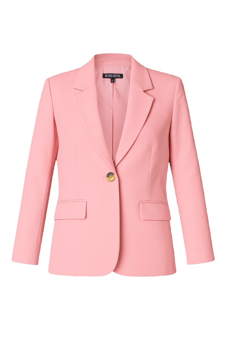 Base Level Jackenblazer »Yella« mit 1-Knopf-Verschluss und Viskose