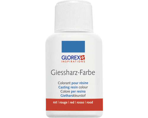 Gietharsverf rood 20 ml