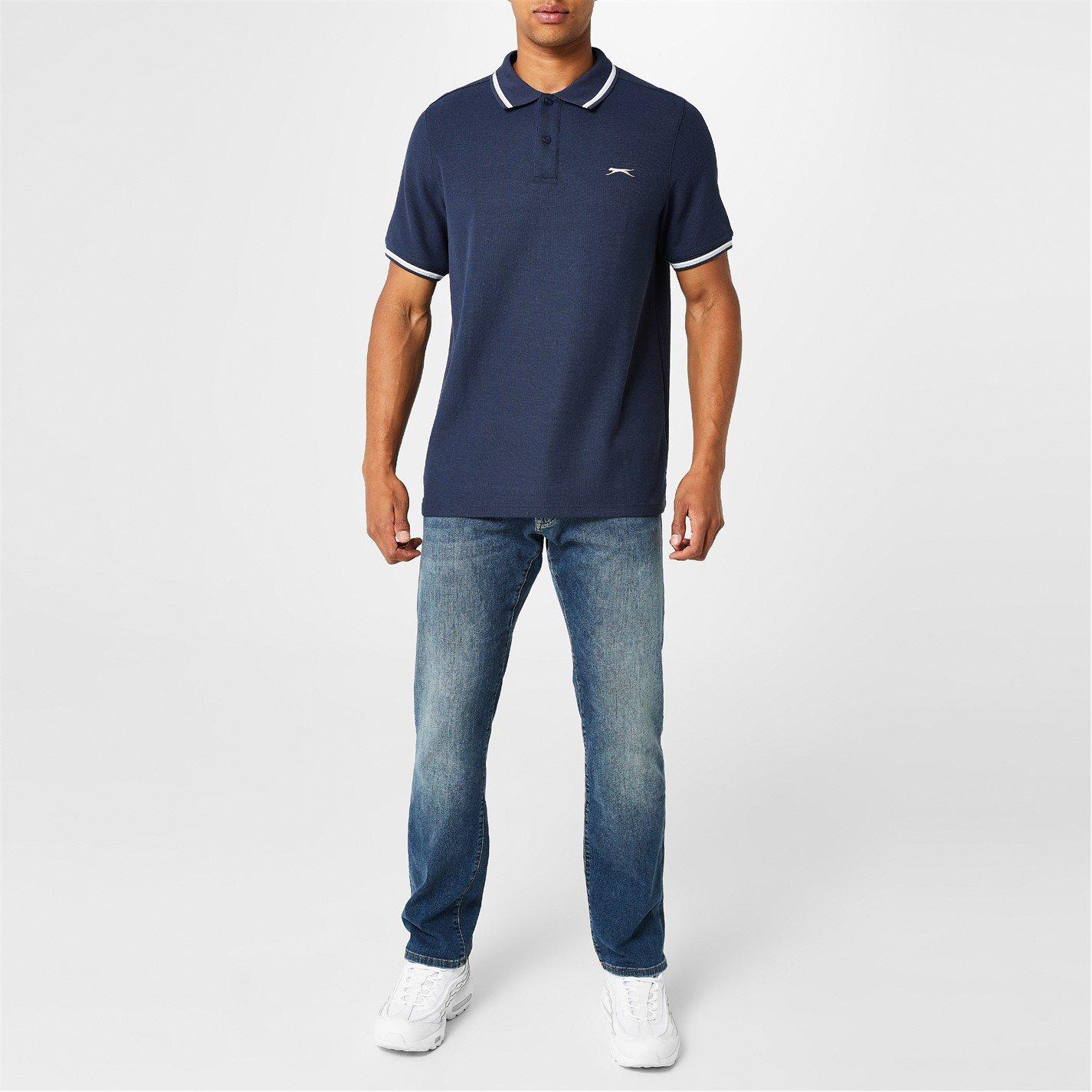 Slazenger Tipped Polo Shirt Mens